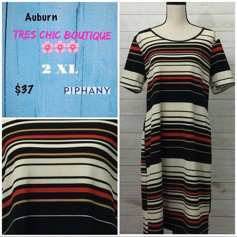 Honey & Lace Auburn Dress